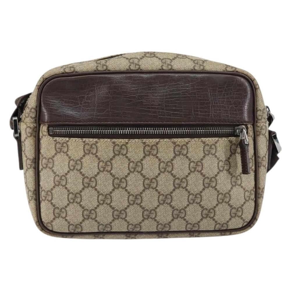 Gucci GG Supreme Shoulder Bag Beige